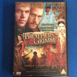 10/$20 DVD - The Brothers Grimm - Once Upon a Time- movie with Matt Damon